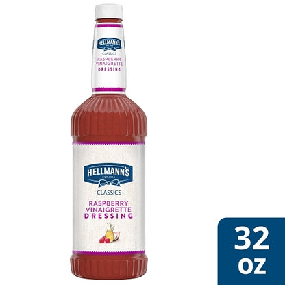 Hellmann's Raspberry Vinaigrette Dressing Bottle, 6 x 32 oz Case - DOT product image 4