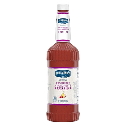 Hellmann's Raspberry Vinaigrette Dressing Bottle, 6 x 32 oz Case - DOT product image 2