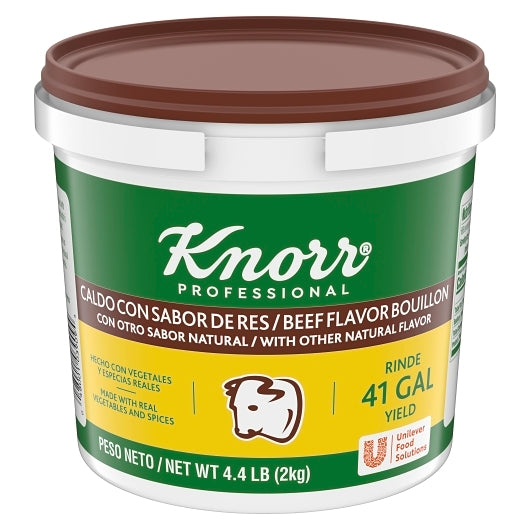 Knorr Caldo De Caldo Con Sabor De Res Beef Base/Bouillon, 4 x 4.4 lb Case - DOT product image 2