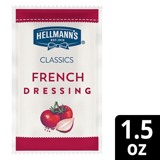Hellmann's Classics French Salad Dressing Single Serve, 102 x 1.5 oz Case - DOT product image 3
