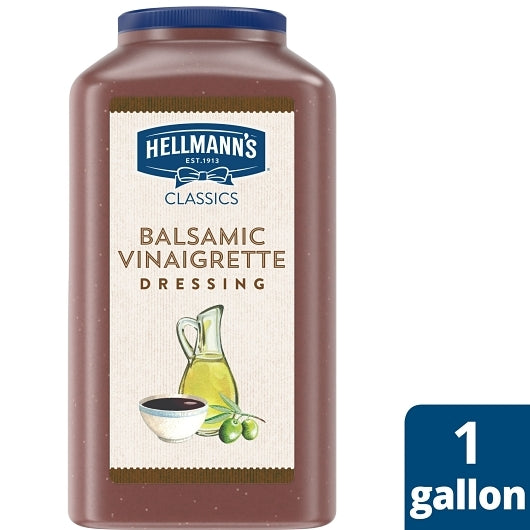 Hellmann's Classic Balsamic Dressing Bulk, 4 x 1 GA Case - Condiments & Sauces