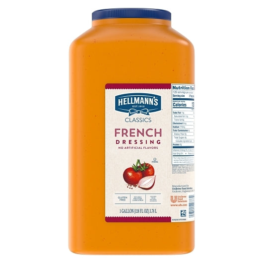 Hellmanns Creamy French Dressing Bulk, 4 x 1 GA Case - DOT product image 3