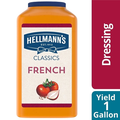 Hellmanns Creamy French Dressing Bulk, 4 x 1 GA Case - Condiments & Sauces