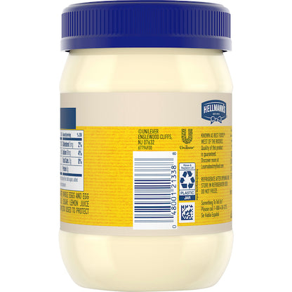Hellmann's Container Mayonnaise Jar, 12 x 15 fl oz Case - DOT product image 3