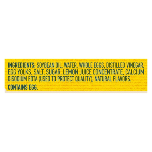 Hellmann's Container Mayonnaise Jar, 12 x 15 fl oz Case - DOT product image 5