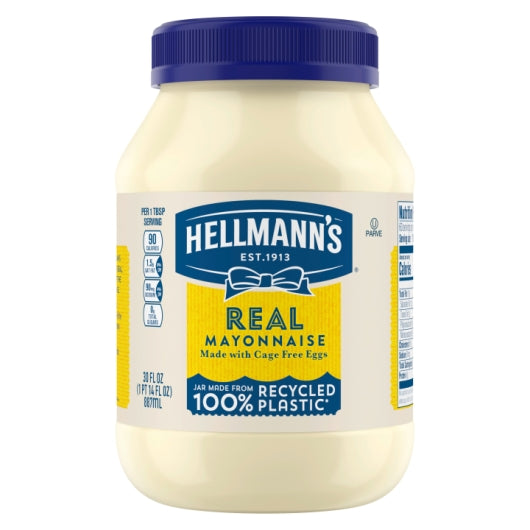 Hellmann's Real Mayonnaise Jar, 15 x 30 fl oz Case - DOT product image 3
