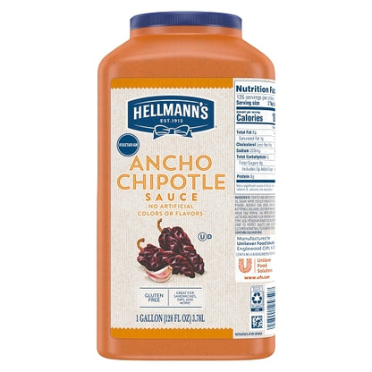 Hellmanns Ancho Chipotle Ancho Sandwich Chipotle Sauce Bulk, 2 x 1 GA Case - DOT product image 4