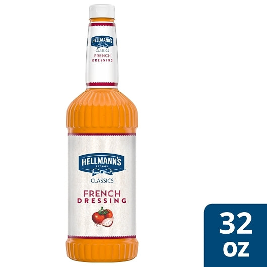 Hellmann's Classics French Salad Bar Dressing Bottle, 6 x 32 oz Case - DOT product image 3