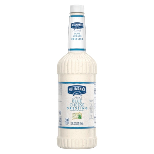 Easy Pour Bottle Classics Blue Cheese Salad Bar Dressing Bottle, 6 x 32 oz Case - Condiments & Sauces