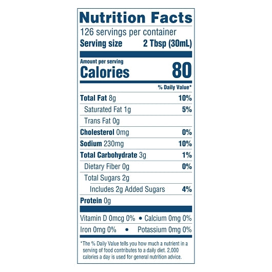 Hellmans Dressing Blue Classic Italian Dressing Bulk, 4 x 1 GA Case - DOT product image 7