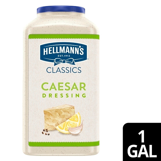 Hellmann's Classic Creamy Caesar Dressing Bulk, 4 x 1 GA Case - Condiments & Sauces