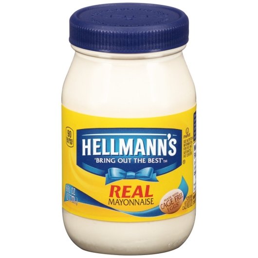 Hellmann's Real Mayonnaise Jar, 12 x 8 fl oz Case - Condiments & Sauces