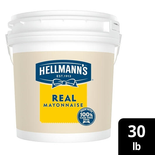 Hellmann's Real Mayonnaise Bulk, 1 x 4 GA Case - GS1 mobile-ready hero image
