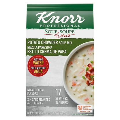 Knorr Soup Du Jour Potato Chowder Mix, 4 x 26.6 oz Case - DOT product image 2