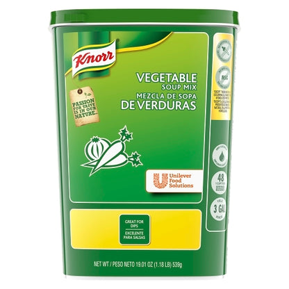 Knorr Vegetable Soup Mix, 6 x 19.01 fl oz Case - DOT product image 2