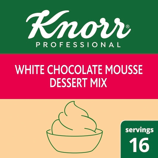 Knorr White Chocolate Mousse Mix, 10 x 7.312 oz Case - DOT product image 2