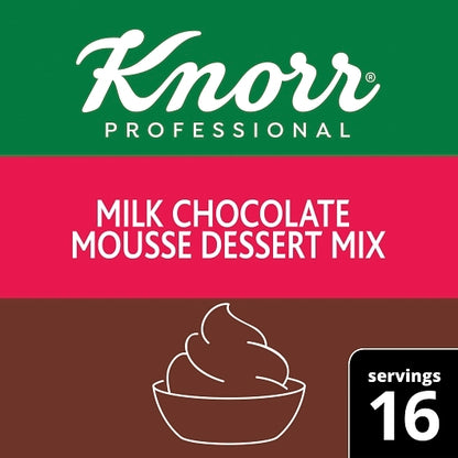 Knorr Milk Chocolate Mousse Mix, 10 x 8.75 oz Case - DOT product image 2