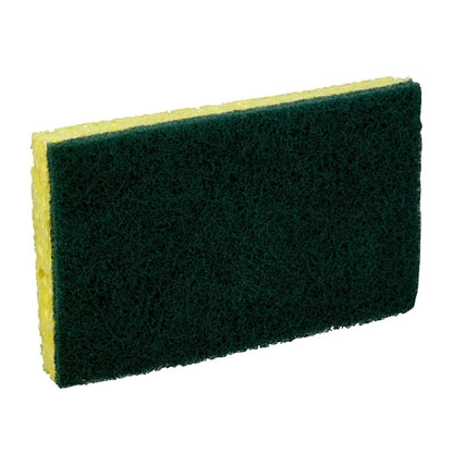 Scotch-Brite 6.1 Inch X 3.6 Inch X 0.7 Inch Medium Duty Scrub Sponge, 20 x 1 ct Case - Cleaners & Sanitizers