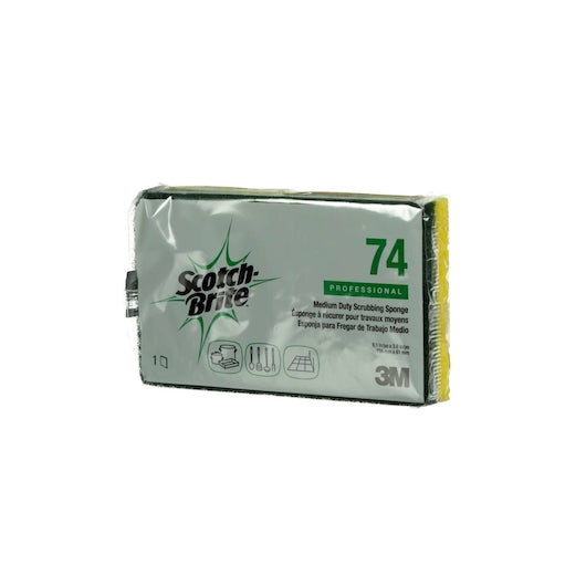 Scotch-Brite 6.1 Inch X 3.6 Inch X 0.7 Inch Medium Duty Scrub Sponge, 20 x 1 ct Case - DOT product image 7
