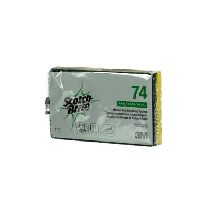 Scotch-Brite 6.1 Inch X 3.6 Inch X 0.7 Inch Medium Duty Scrub Sponge, 20 x 1 ct Case - DOT product image 8