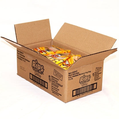 Rips Rainbow Bite Size Peelable Rainbow Pieces, 12 x 4 oz Case - DOT product image 7