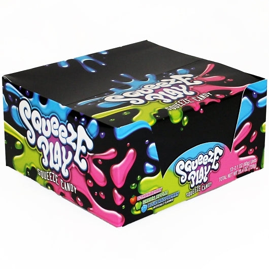Squeeze Play Squeeze Candy Display Carton, 6 x 12 x 2.1 oz Case - DOT product image 6