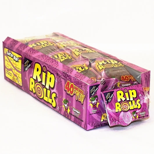 Rip Rolls Grape Rolls, 12 x 24 x 1.4 oz Case - DOT product image 7
