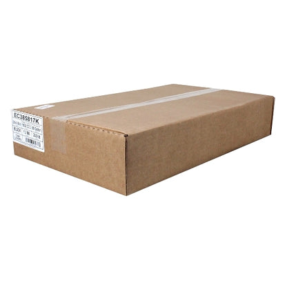 Pitt Plastics Eco Strong 38 Inch X 58 Inch 1.7 Mil 60 Gallon Super Heavy Black Star Perforated Roll Can Liner, 10 x 10 - DOT product image 3