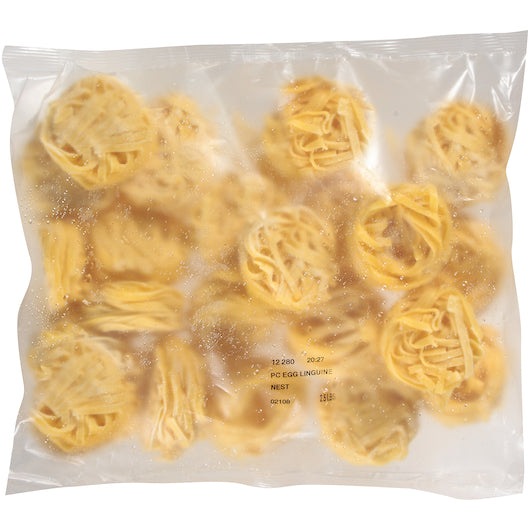 Josephs Gourmet Pasta Egg Linguine Nests, 6 x 2.5 lb Case - Pantry Ingredients