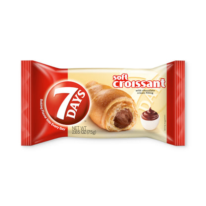 7 Days Soft Chocolate Croissant, 4 x 6 x 2.65 oz Case - DOT product image 4