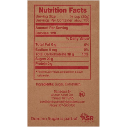 Domino Confection Sugar, 1 x 50 lb Case - DOT product image 6