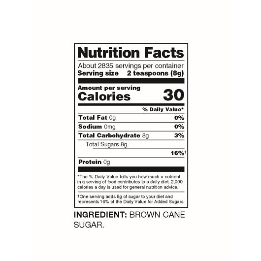 Domino Dark Brown Sugar, 1 x 50 lb Case - DOT product image 8