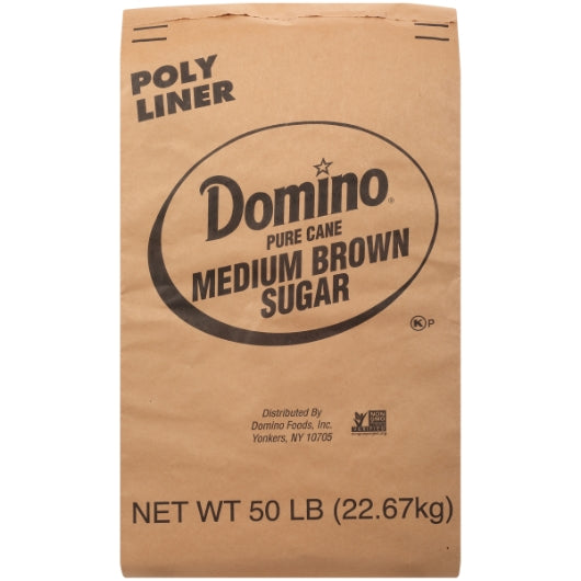 Domino Brown Medium Sugar, 1 x 50 lb Case - DOT product image 4
