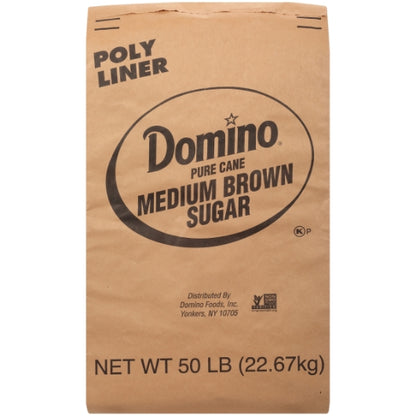 Domino Brown Medium Sugar, 1 x 50 lb Case - DOT product image 4