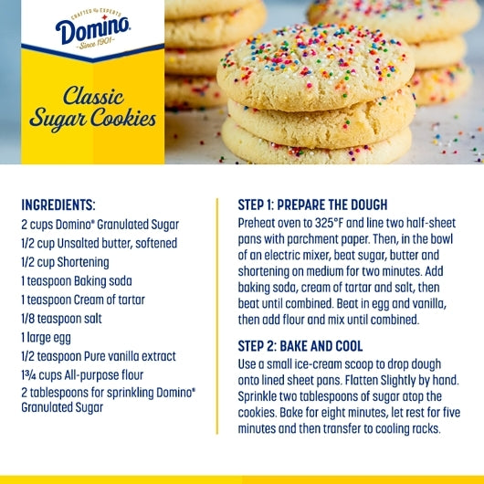 Domino Granulated Sugar, 24 x 1 lb Case - DOT product image 6
