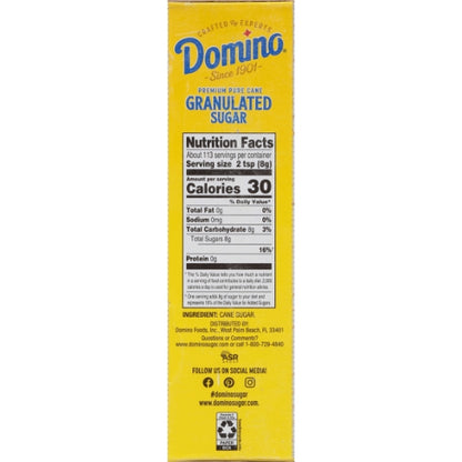 Domino Granulated Retail Sugar, 24 x 2 lb Case - DOT product image 3