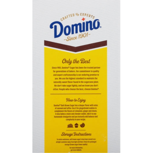 Domino Sugar & Sugar, Dark Brown Sugar Packets, 24 x 1 lb Case - DOT product image 2