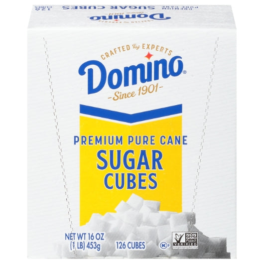 Domino Cane Sugar Cubes, 12 x 1 lb Case - Pantry Ingredients