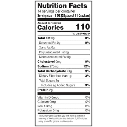 Snack Factory Pretzel Crisps Original, 12 x 14 oz Case - DOT product image 3