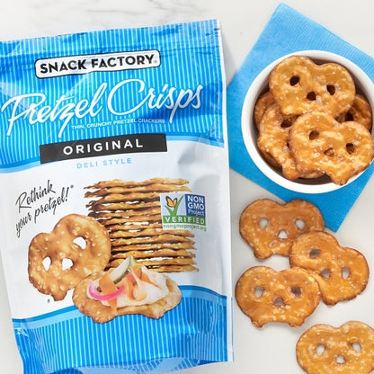 Snack Factory Pretzel Crisps Original, 12 x 7.2 oz Case - DOT product image 3