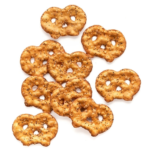 Snack Factory Pretzel Crisps Everything, 12 x 7.2 oz Case - DOT product image 2