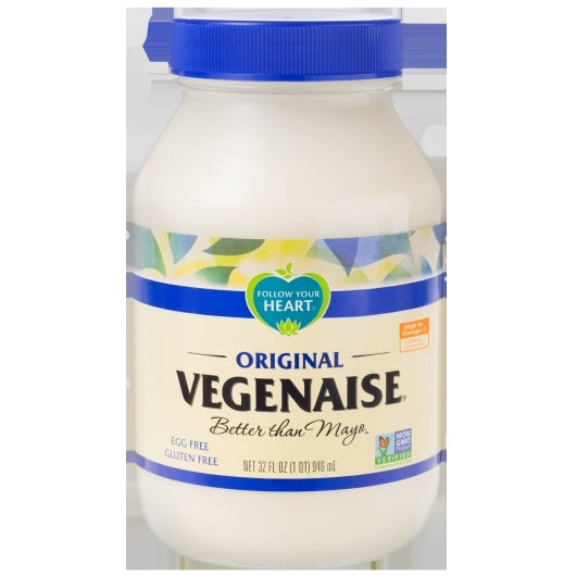 Follow Your Heart Original Vegan Mayonnaise Jar, 6 x 32 fl oz Case - DOT product image 5