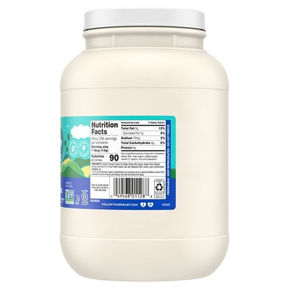 Follow Your Heart Original Vegan Mayonnaise Jar, 4 x 1 GA Case - DOT product image 4