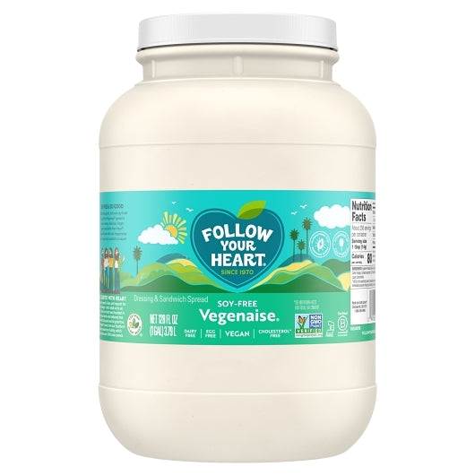 Follow Your Heart Soy Free Vegan Mayonnaise Bulk, 4 x 1 GA Case - DOT product image 2