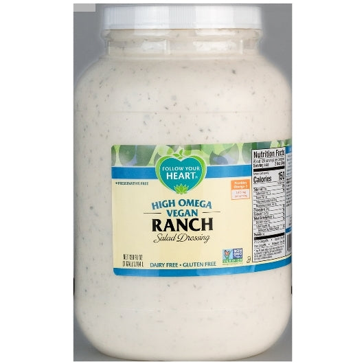 Follow Your Heart Vegan High Omega Ranch Dressing Bulk, 4 x 1 GA Case - DOT product image 7