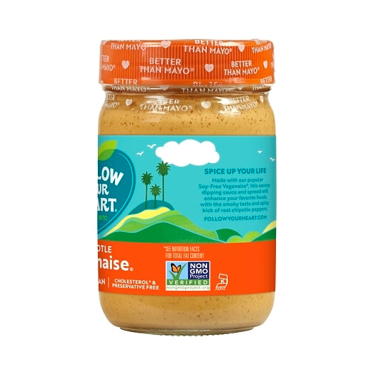 Follow Your Heart Gourmet Chipotle Sauce Vegan Mayonnaise, 6 x 12 fl oz Case - DOT product image 3