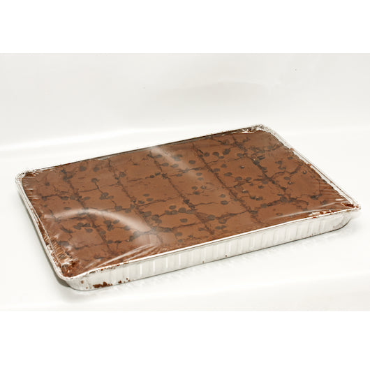 David's Sliced Cookies Frozen & Sliced Chocolate Chip Brownie, 2 x 24 x 4 oz Case - Bakery & Desserts