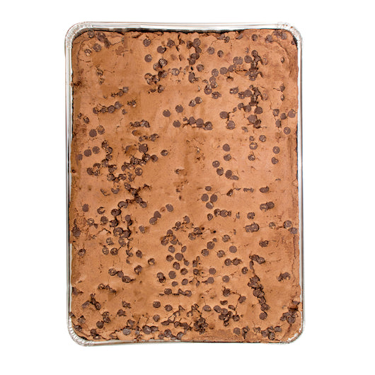 David's Chocolate Chip Uncut CHOCOLATE CHIP BROWNIE, 2 x 6 lb Case - DOT product image 3