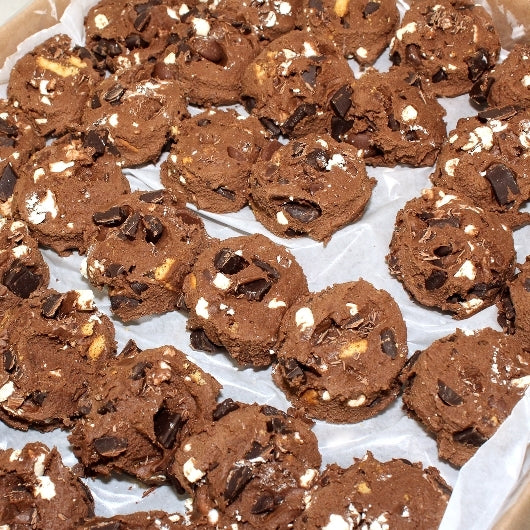 Davids Cookies Frozen Smores Cookie Dough, 216 x 1.5 oz Case - DOT product image 2