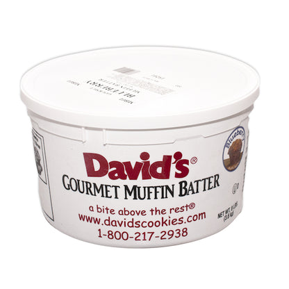 Davids Cookies Blueberry Frozen Blueberry Muffin Batter, 2 x 8 lb Case - DOT product image 2